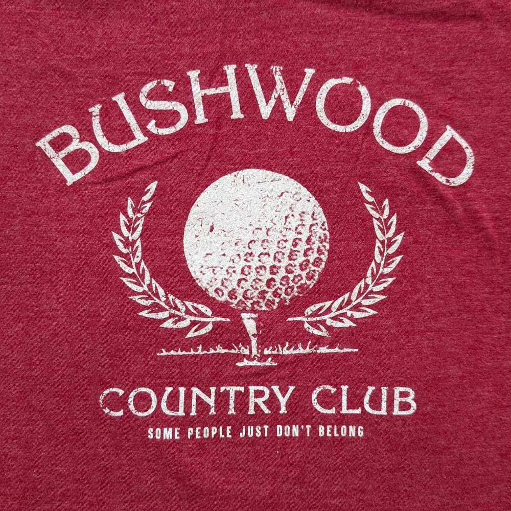 Red Bushwood Country Club Graphic Tee